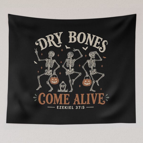 Item preview, Dry Bones Come Alive Ezekiel 37:5 Christian Halloween designed and sold by Lexastrong.