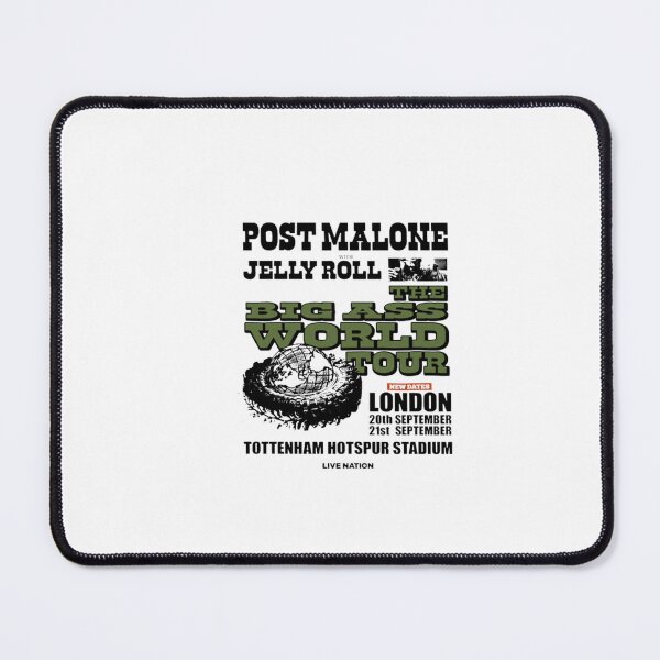 Item preview, Post Malone With Jelly Roll The Big Ass World Tour designed and sold by SMOOTHMARKET.