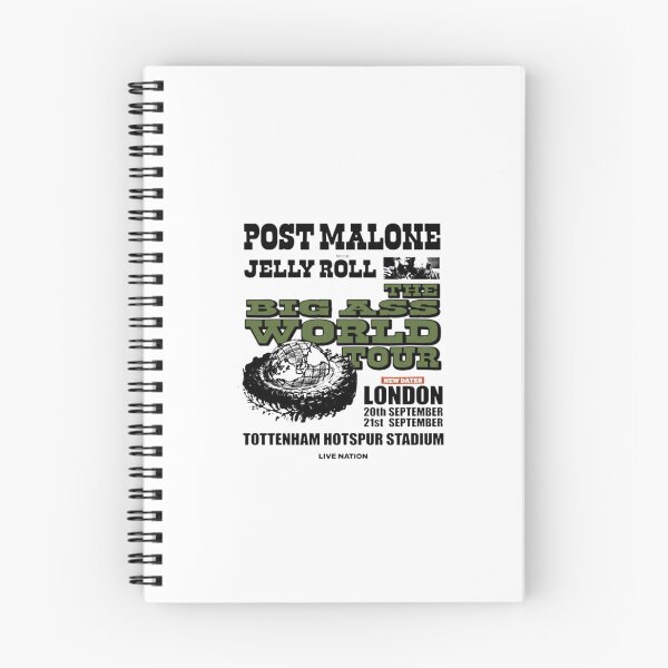 Item preview, Post Malone With Jelly Roll The Big Ass World Tour designed and sold by SMOOTHMARKET.