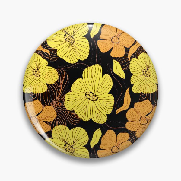 Item preview, Gold Flowers designed and sold by ViaARTfactory.