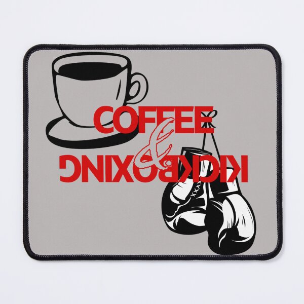 Item preview, Coffee and Kickboxing Boxing Gloves Gym Humor designed and sold by PodunkClothing.