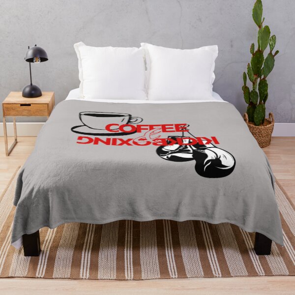 Item preview, Coffee and Kickboxing Boxing Gloves Gym Humor designed and sold by PodunkClothing.