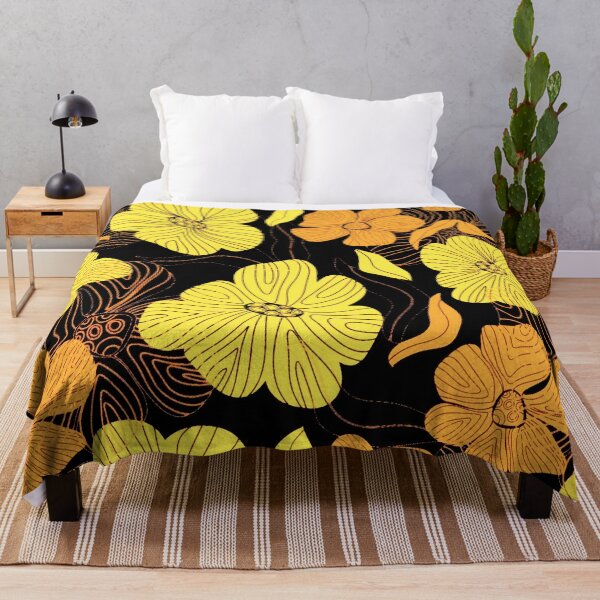 Item preview, Gold Flowers designed and sold by ViaARTfactory.