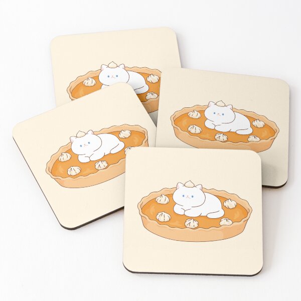 Item preview, Cat with Pumpkin pie designed and sold by salposi.
