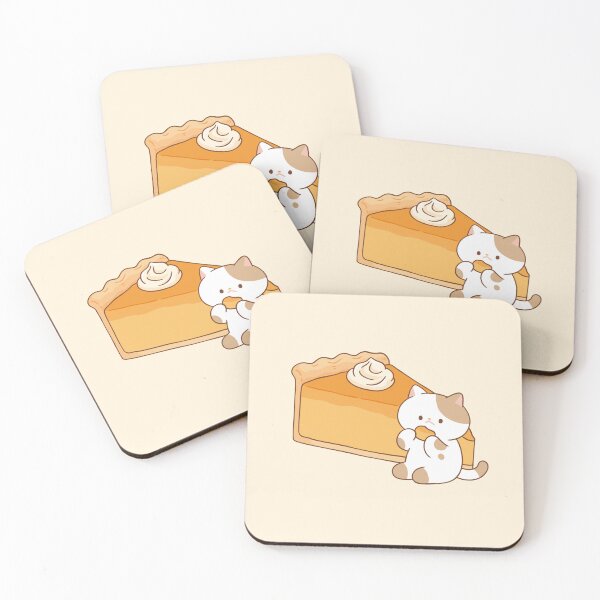Item preview, Cat with Pumpkin pie designed and sold by salposi.