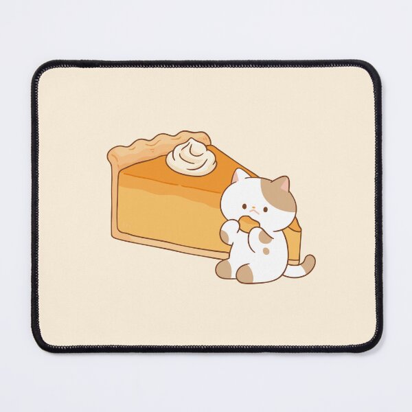 Item preview, Cat with Pumpkin pie designed and sold by salposi.