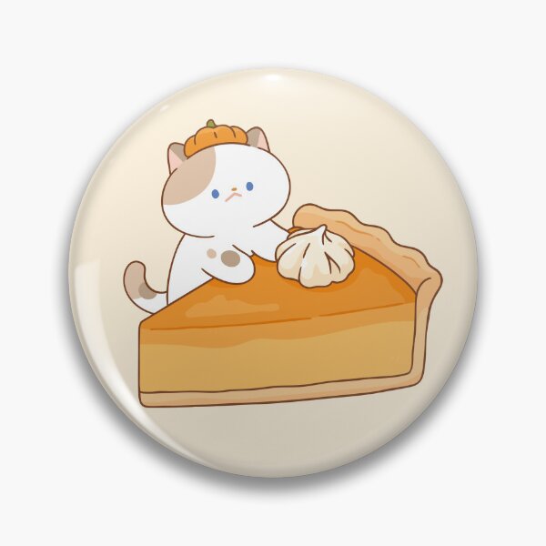 Item preview, Cat with Pumpkin pie designed and sold by salposi.