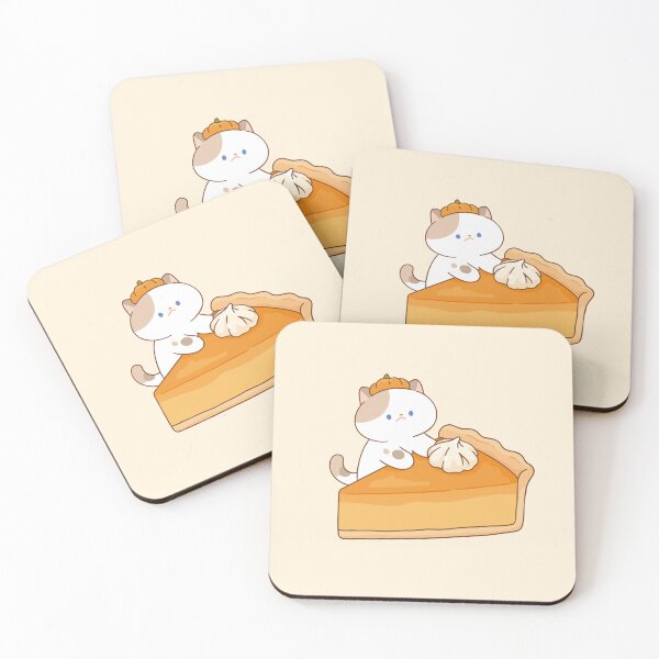 Item preview, Cat with Pumpkin pie designed and sold by salposi.