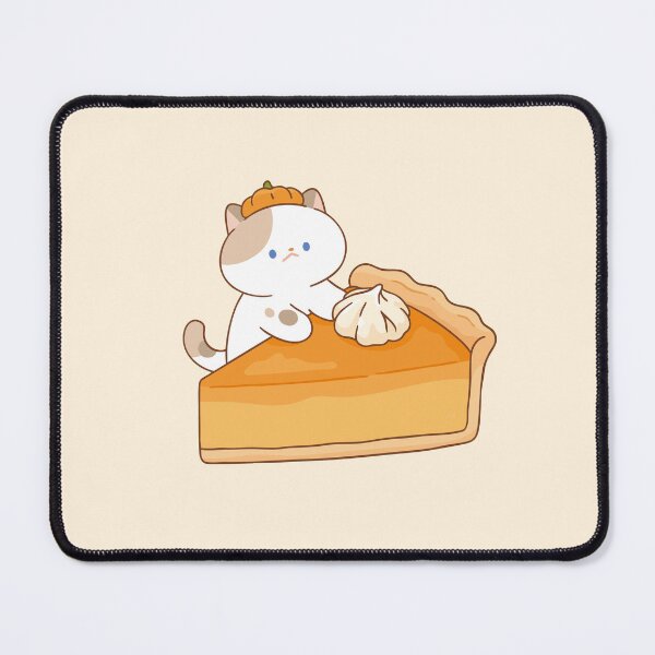 Item preview, Cat with Pumpkin pie designed and sold by salposi.