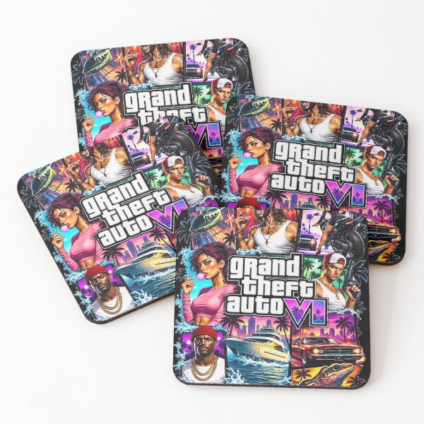 Item preview, Grand Theft Auto VI Graphic, GTA VI, GTA 6 Vice City Fan designed and sold by AlainaGreenho.