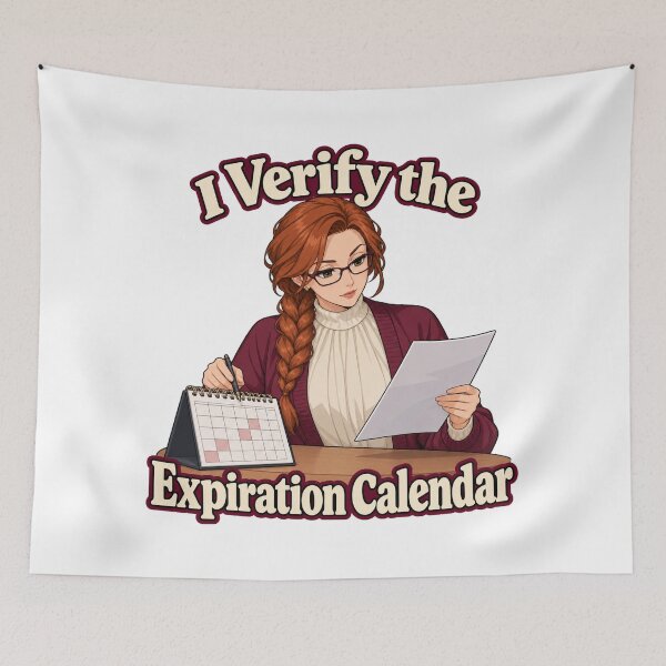 Item preview, Expiration Calendar Check Anime Trader Artwork designed and sold by Bikivuno.