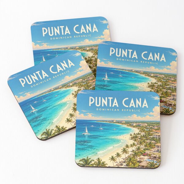 Item preview, Punta Cana Vintage Dominican Republic Art designed and sold by MichaeIRellov.