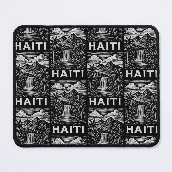 Item preview, Haiti Linocut Style designed and sold by Thistle-TShop.