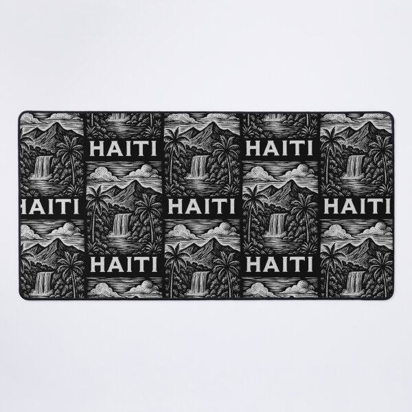 Item preview, Haiti Linocut Style  designed and sold by Thistle-TShop.
