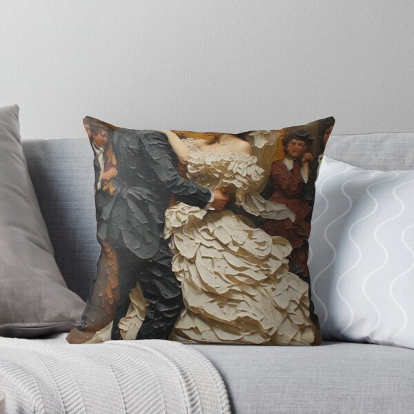 Item preview, First Dance — Vintage Wedding Impressionist Art designed and sold by halibutgoatramb.
