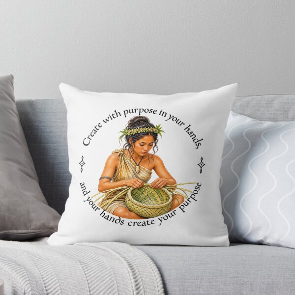 Item preview,   	 Polynesian Purpose Proverb - Create with purpose in your hands | Pacific Art designed and sold by ShakaLife.org.