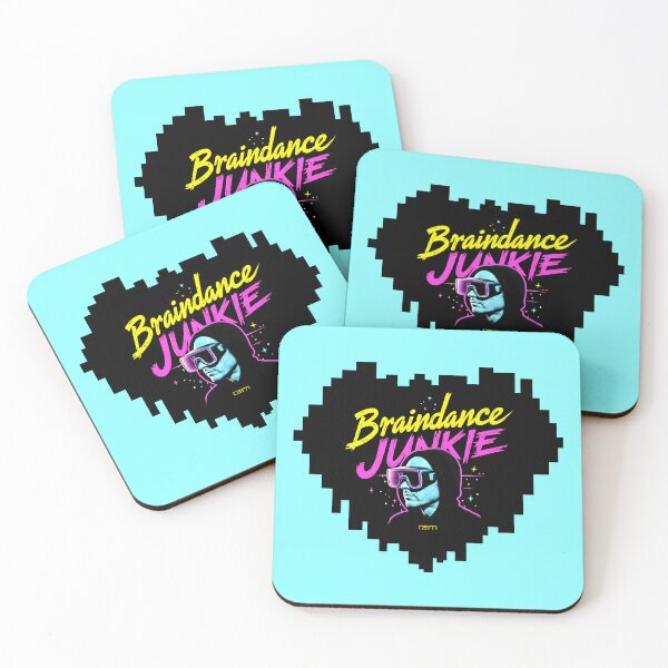 Item preview, Retro Braindance Heart - Funny Cyberpunk 2077 Gaming Merch Design (Logo version 2) designed and sold by SlightlyUnreal.