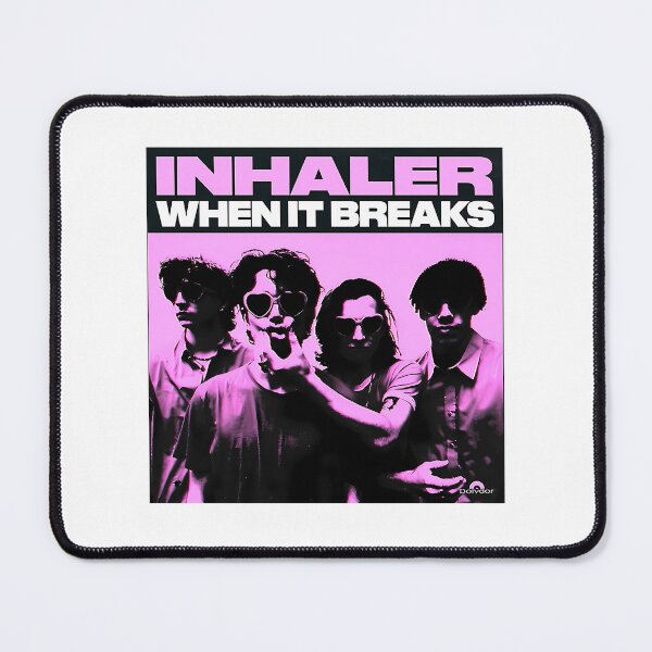 Item preview, Inhaler When It Breaks Cover designed and sold by aguilaloice.