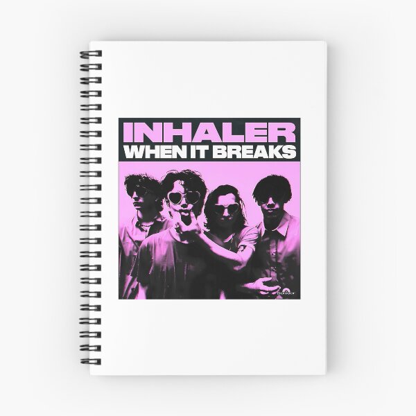 Item preview, Inhaler When It Breaks Cover designed and sold by aguilaloice.