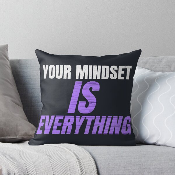 Item preview, Your Mindset Is Everything Positive Quote designed and sold by Mrali9914.