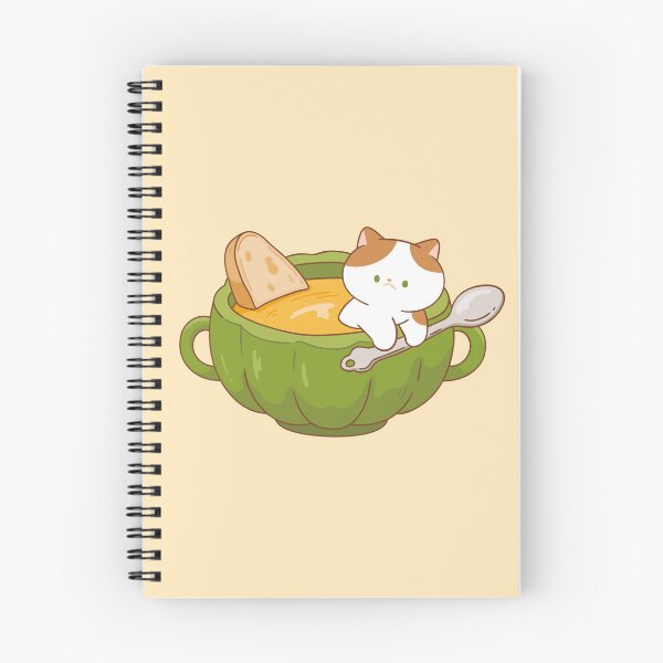 Item preview, Cat with Pumpkin Soup designed and sold by salposi.