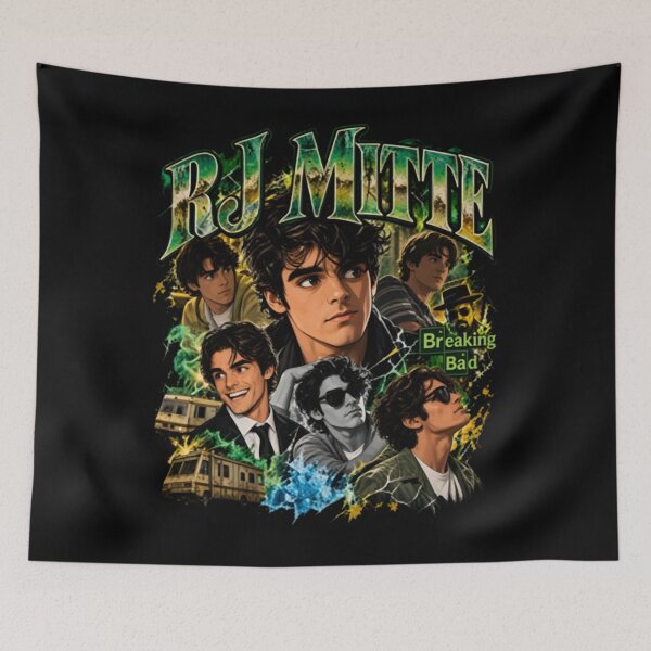 Item preview, RJ Mitte Breaking Bad Collage Memorial designed and sold by BartholomewAsh.