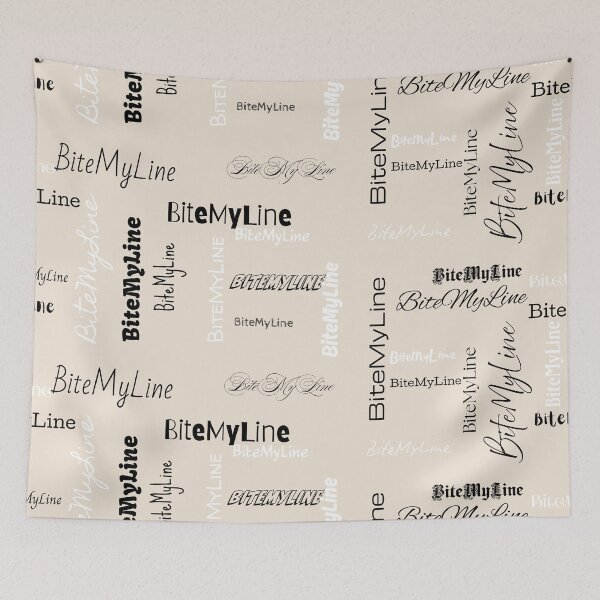 Item preview, ByteMyLine logo in different fonts designed and sold by BiteMyLine.