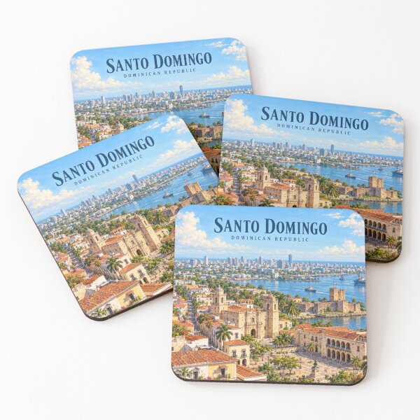 Item preview, Santo Domingo Painterly Dominican City Impression designed and sold by MichaeIRellov.