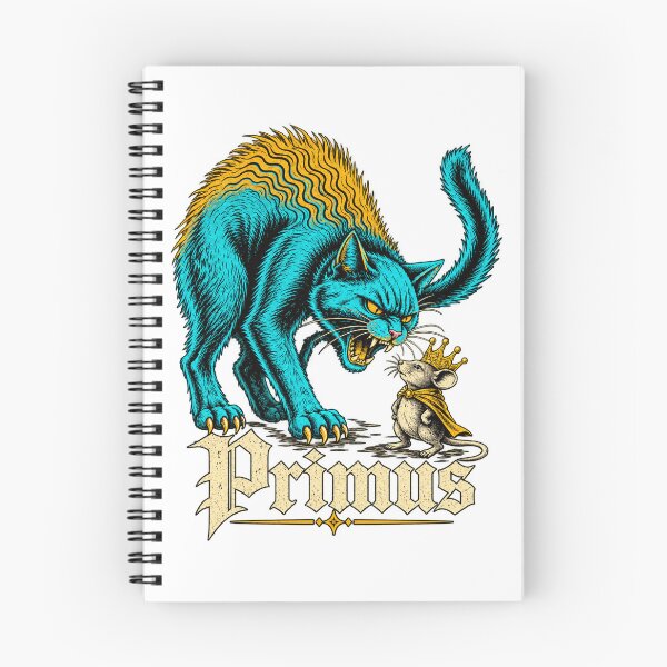 Item preview, Angry Blue Cat Facing Crowned King Mouse Vintage Graphic designed and sold by SadieGreenfe.