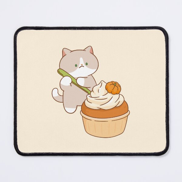 Item preview, Cat with Pumpkin muffin designed and sold by salposi.