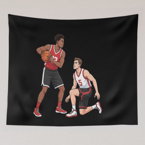 Item preview, James Harden Crossover On Wesley Johnson designed and sold by redderkunziee.