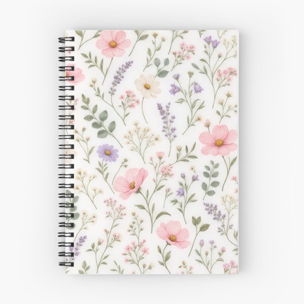 Item preview, Delicate Watercolor Wildflower Floral Cottagecore Seamless Pattern designed and sold by Shivora Studio.