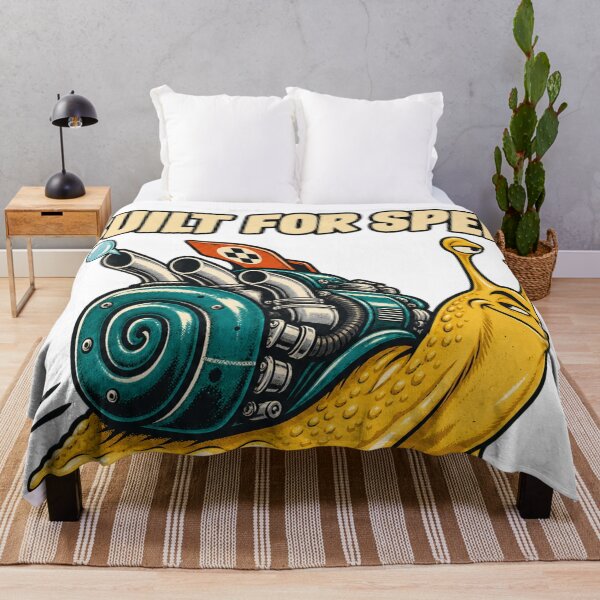 Item preview, Built for Speed Racing Snail Funny Hot Rod Animal Meme designed and sold by ZAROOMART.