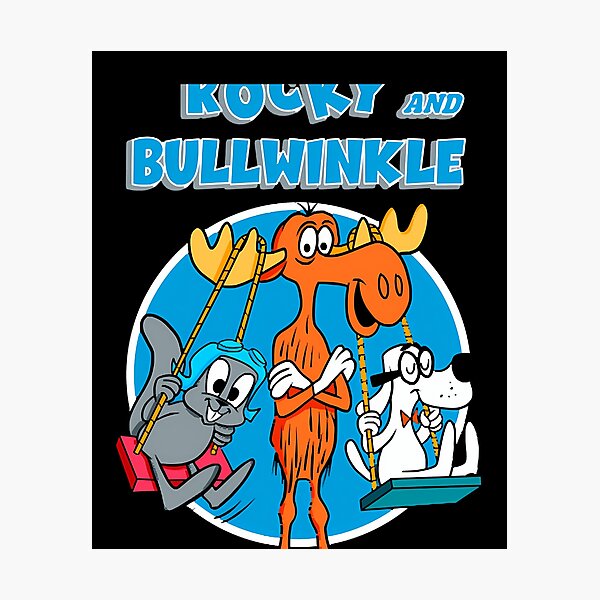 Item preview, Rocky And Bullwinkle designed and sold by RepentAgenda.