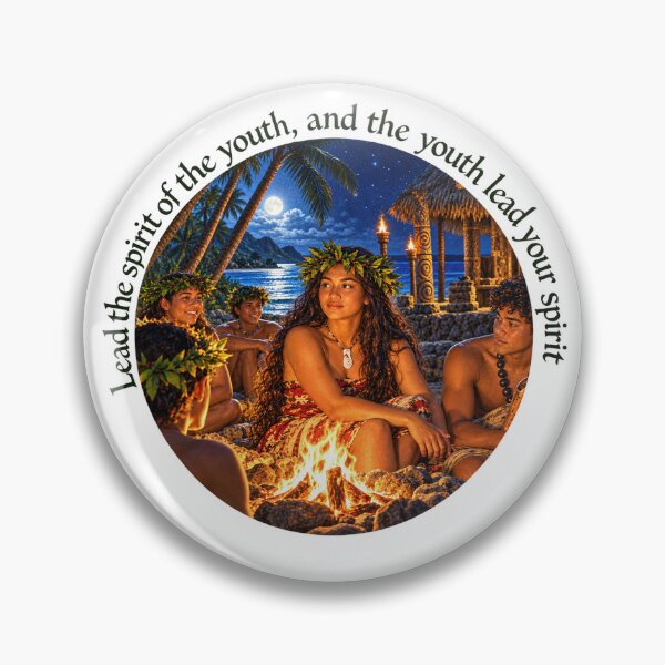 Item preview,   	 Samoa Leadership Proverb - Lead the spirit of the youth | Pacific Art designed and sold by ShakaLife.org.