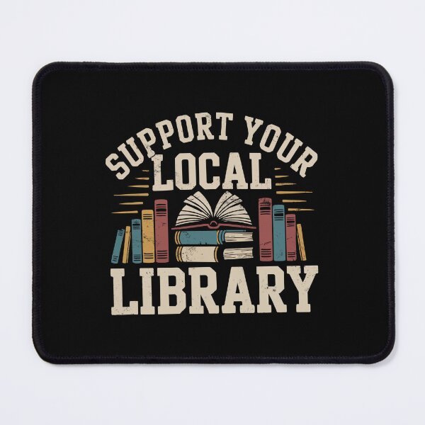 Item preview, Vintage Local Library Book Lover Emblem designed and sold by Steele-Art.