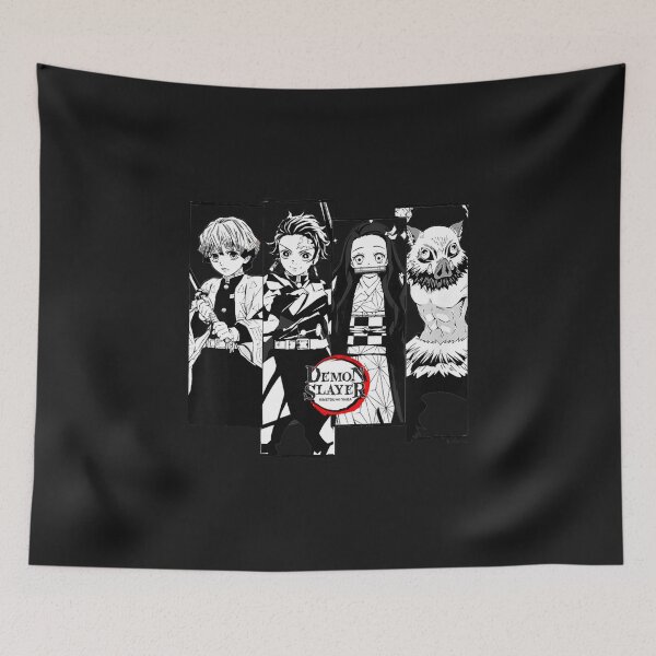 Item preview, Kids Dem0n.Slayer: Kimetsu no Yaiba Zenitsu Tanjiro Nezuko Team designed and sold by zaracqkmaxw.