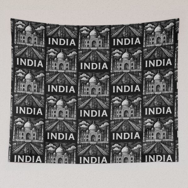 Item preview, India Linocut Style  designed and sold by Thistle-TShop.