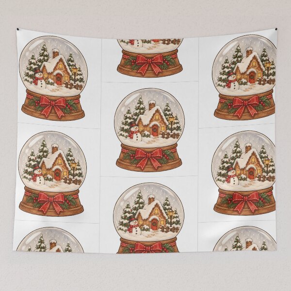Item preview, Merry Christmas Snowball designed and sold by RobertMartinArt.