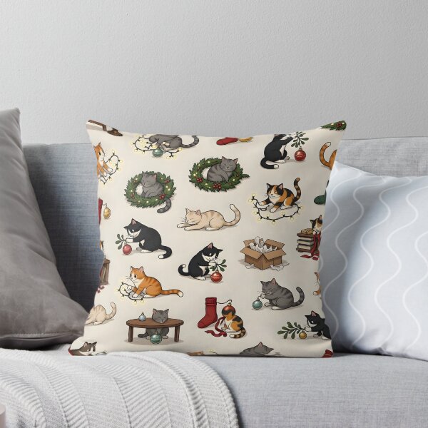 Item preview, Cute Christmas Cats Mischief designed and sold by Sybille-Yates.