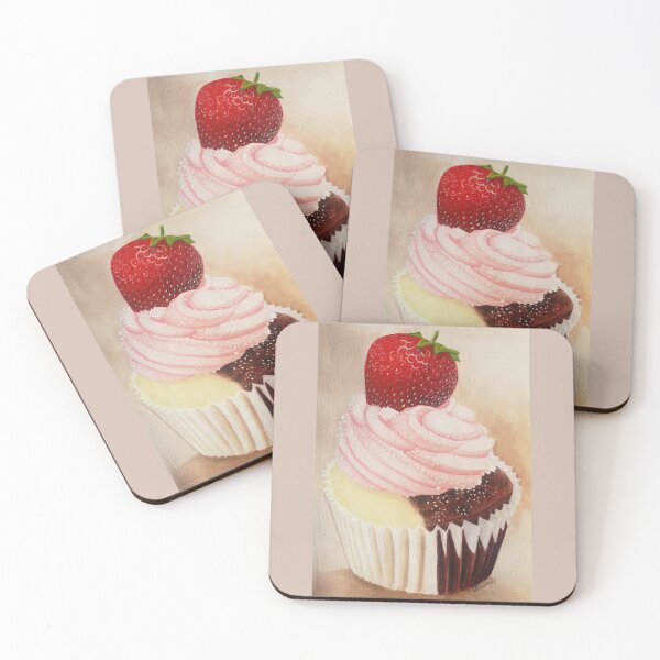 Item preview, Strawberry cream cupcake designed and sold by A Sweet  Fragrance Art.