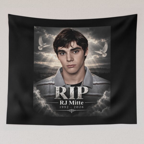 Item preview, Rj Mitte RIP 1992-2026 designed and sold by BartholomewAsh.
