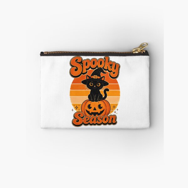 Item preview, Retro Spooky Season Black Cat Pumpkin Hat designed and sold by SoyLamderma.
