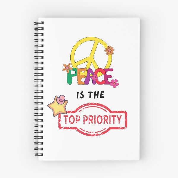 Item preview, Peace Is the Priority Positive Quote designed and sold by MhyRhiz.