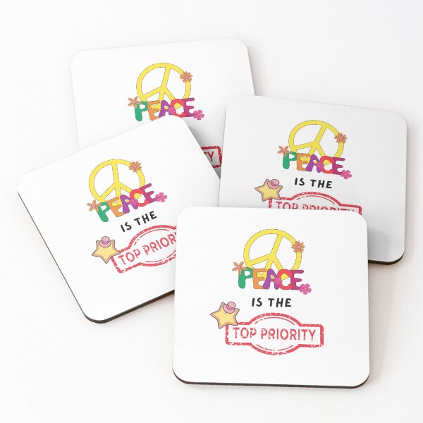 Item preview, Peace Is the Priority Positive Quote designed and sold by MhyRhiz.