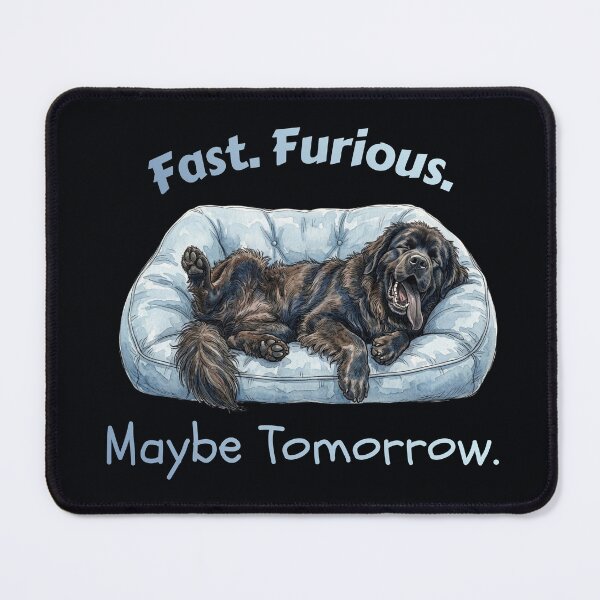 Item preview, Fast Furious Maybe Tomorrow Newfoundland  designed and sold by Sunbeams & Tails.