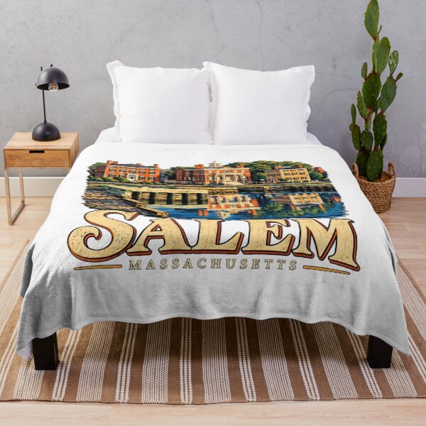 Item preview, Vintage Salem Massachusetts Travel Souvenir Landmark Gift designed and sold by MichaeIRellov.