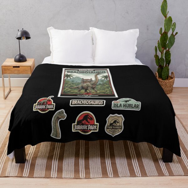 Item preview, Jurassic Park - Brachiosaurus & stickers designed and sold by sidleytetip.