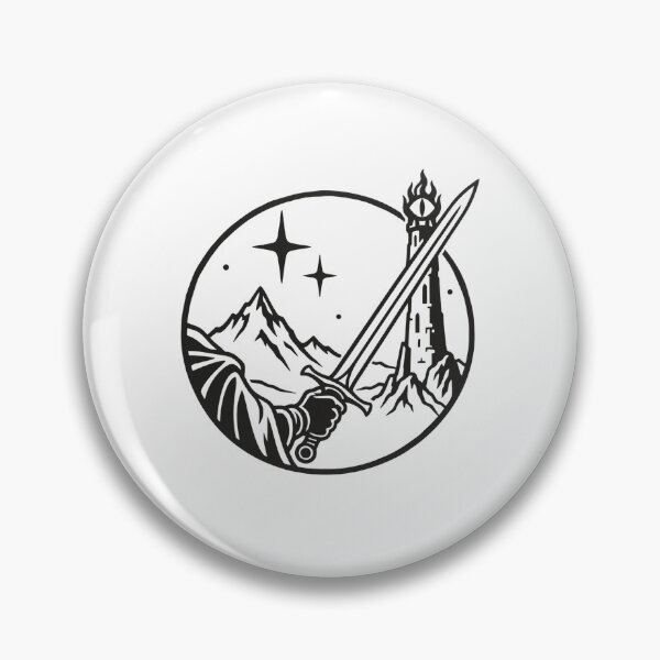 Item preview, The Watchtower and the Wanderer Fantasy Medallion designed and sold by agearb.