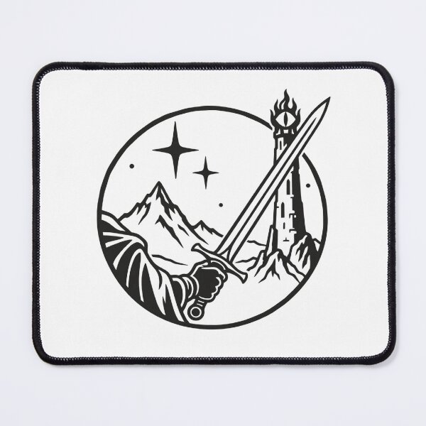 Item preview, The Watchtower and the Wanderer Fantasy Medallion designed and sold by agearb.